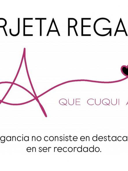 TARJETA REGALO (40€ - 500€)