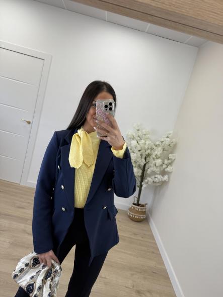 Americana Botones Marino [3]