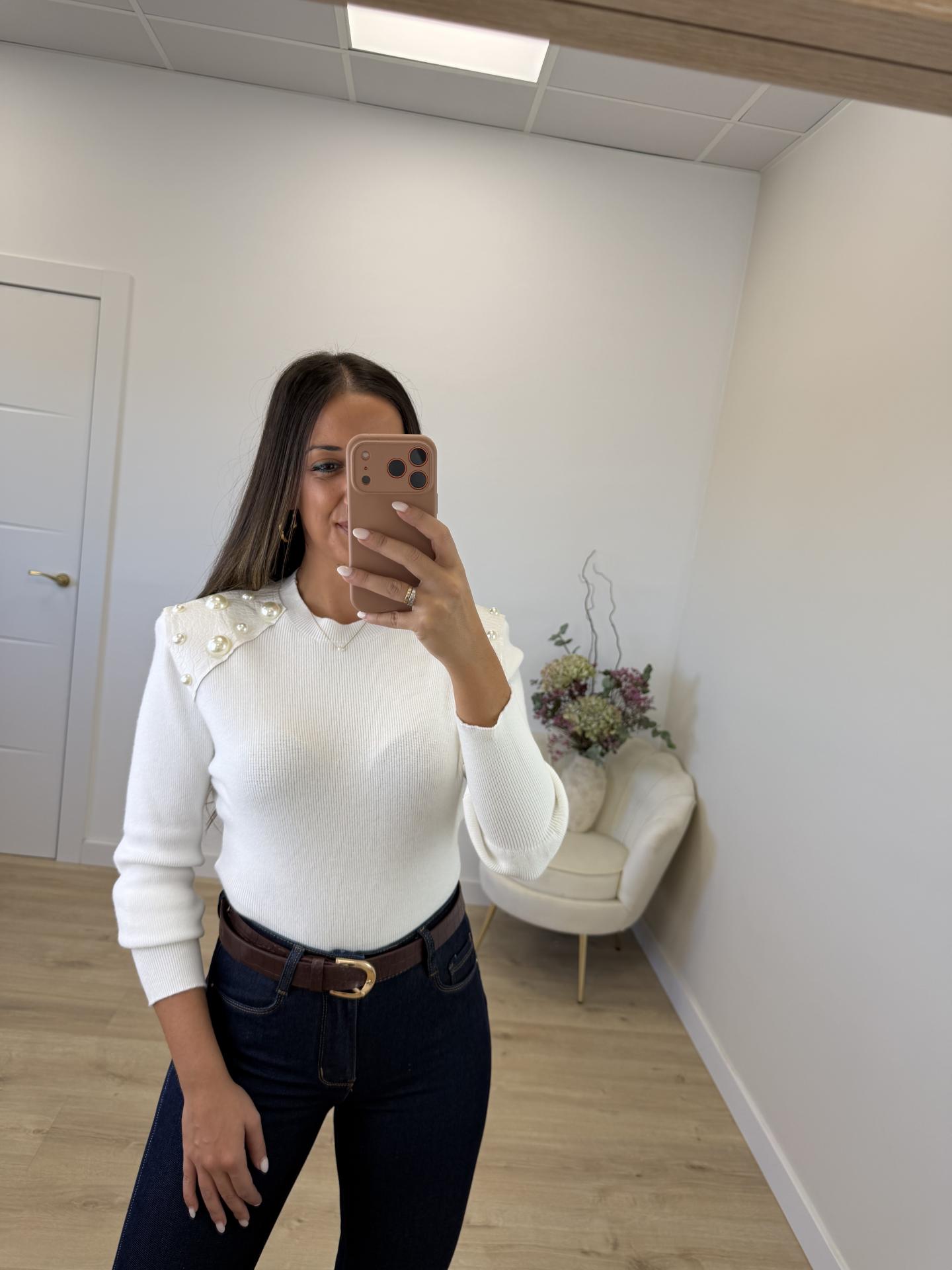 Jersey Blanco Monísimo