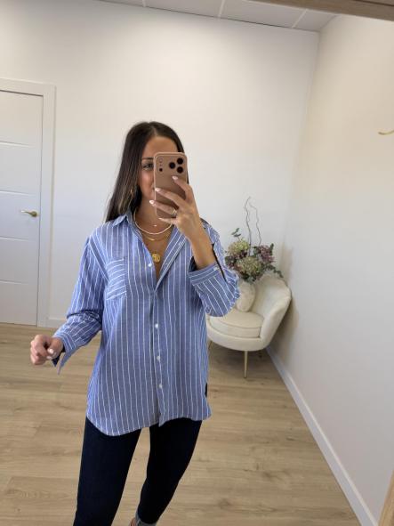 Camisa Azulete Rayitas [1]