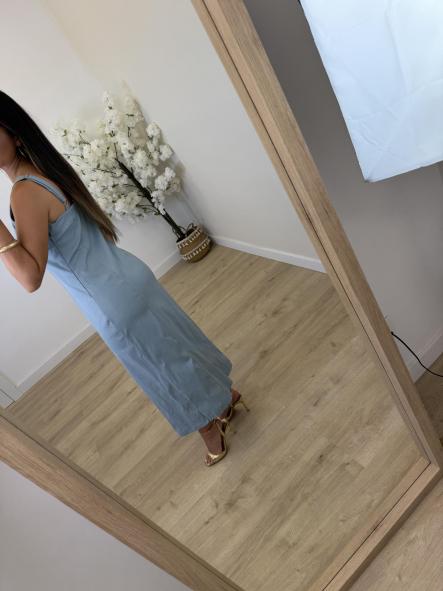 Vestido Denim Finito Celeste [3]