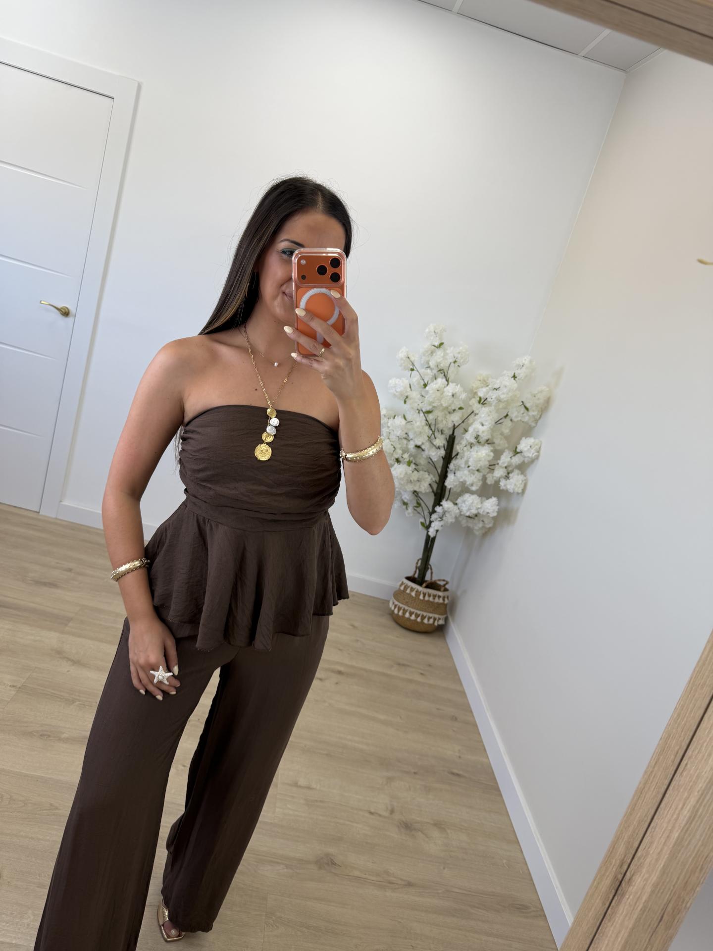 Conjunto Brisa Chocolate