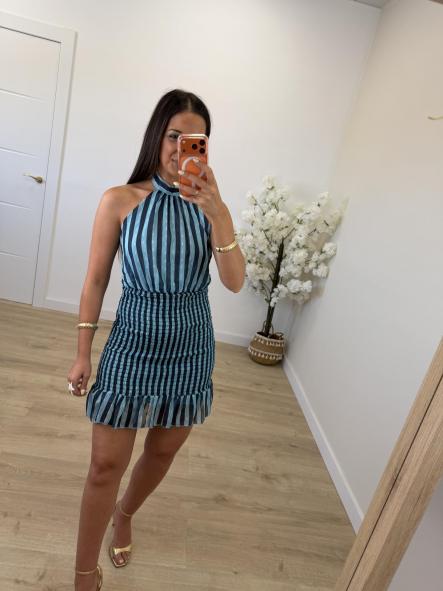 Vestido Roma Turquesa