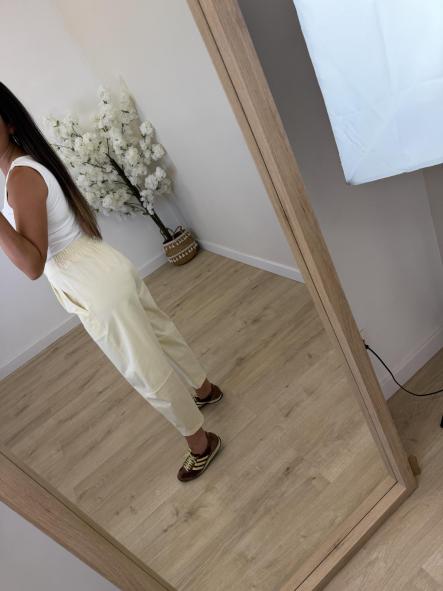 Pantalón Balloon Beige [1]