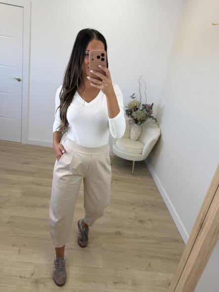 Pantalón Balloon Beige [1]