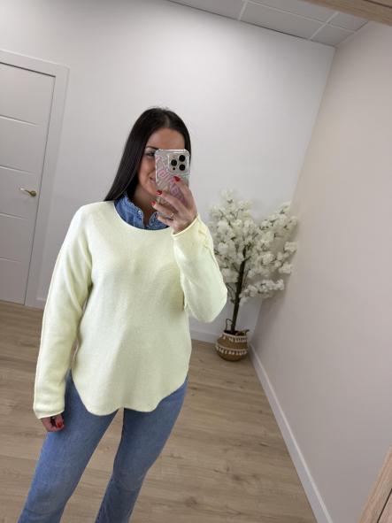 Jersey Amarillo Pastel Fabiana [1]