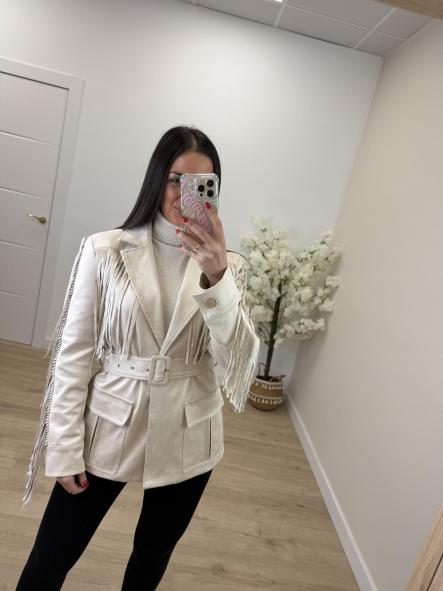 Americana Flecos Camel