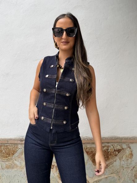 Chaleco Denim Napoleón [1]