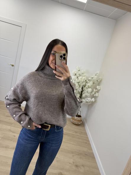 Jersey Perlitas Chocolate