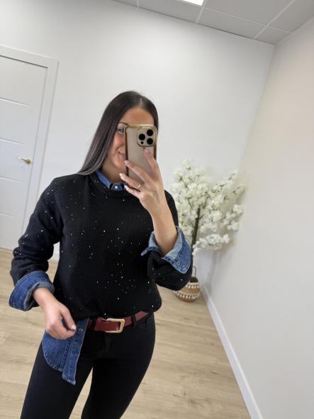 Jersey Negro Lente [0]