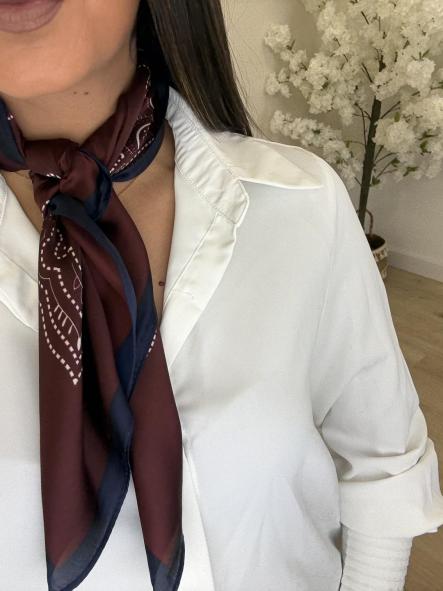 Pañuelo Marino y Granate