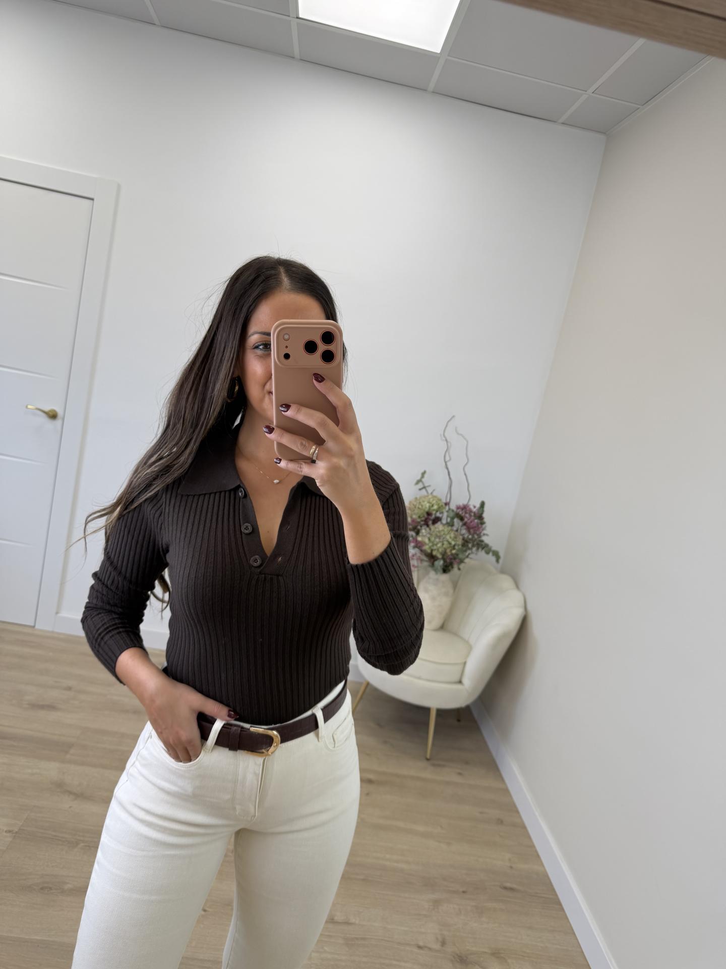 Jersey Chocolate Polo