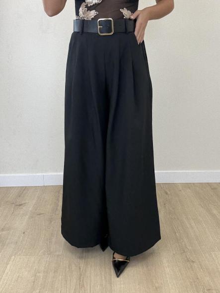 Pantalón Fluido Negro