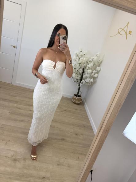 Vestido Beige Corina [1]