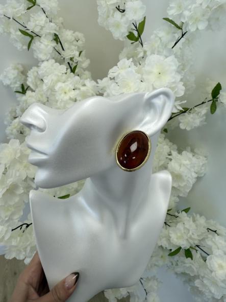 Pendiente Marrón Feri [0]