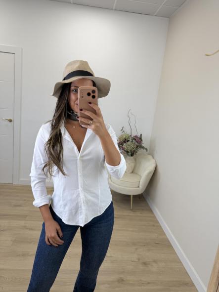 Camisa Blanca Básica  [1]