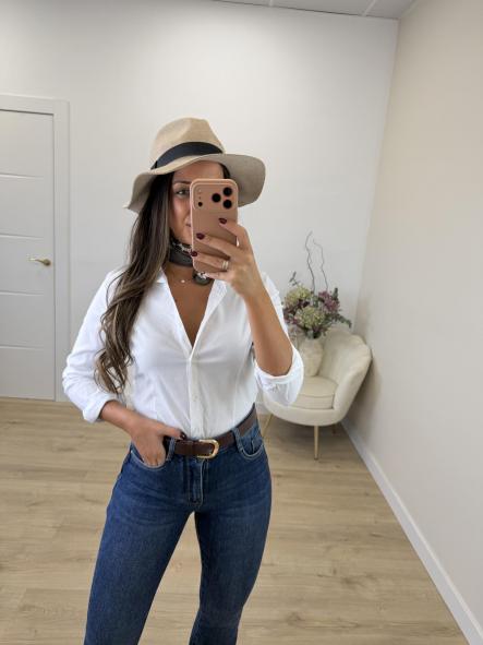 Camisa Blanca Básica  [0]