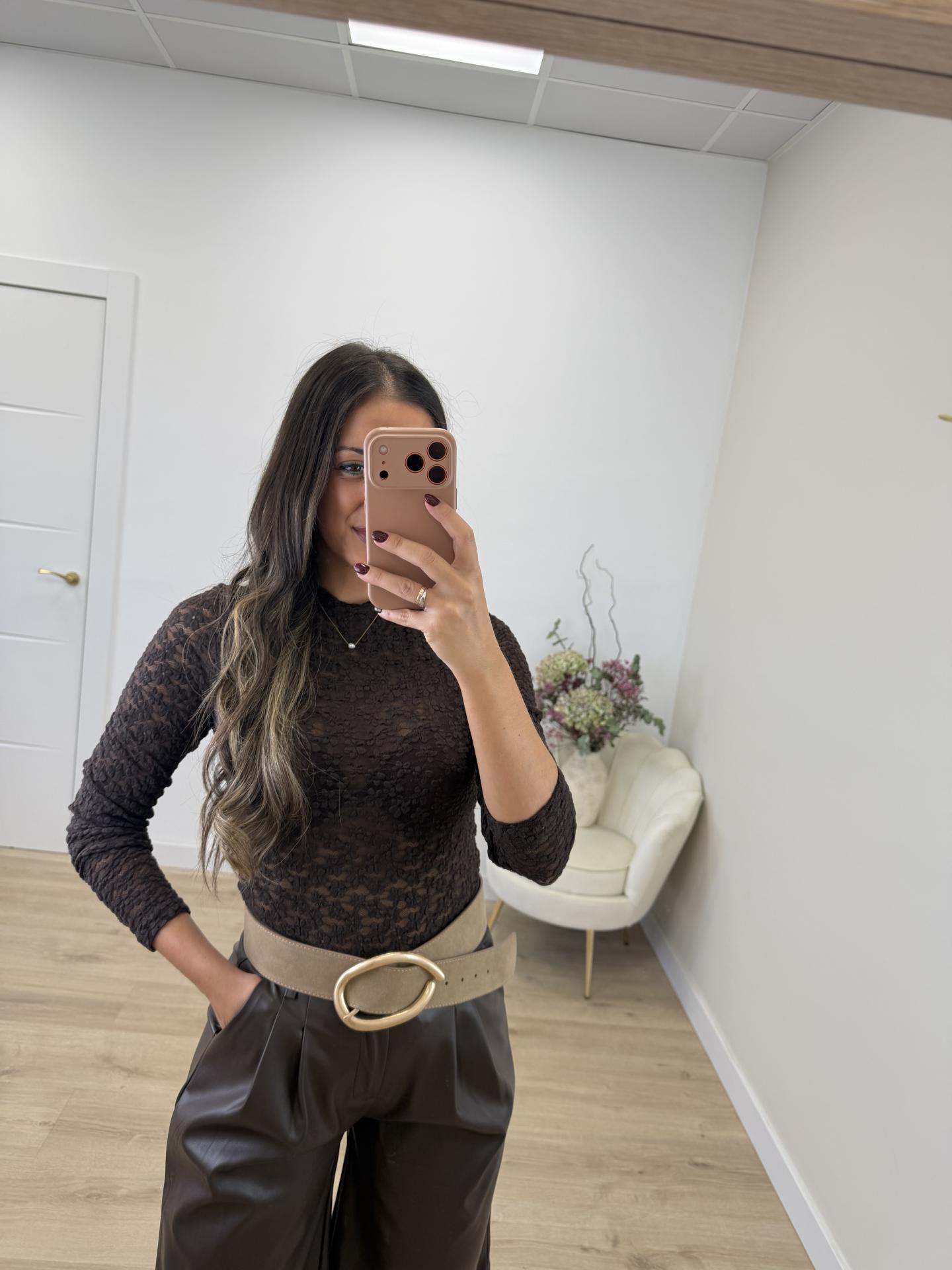 Body Chocolate Florecillas Bordado