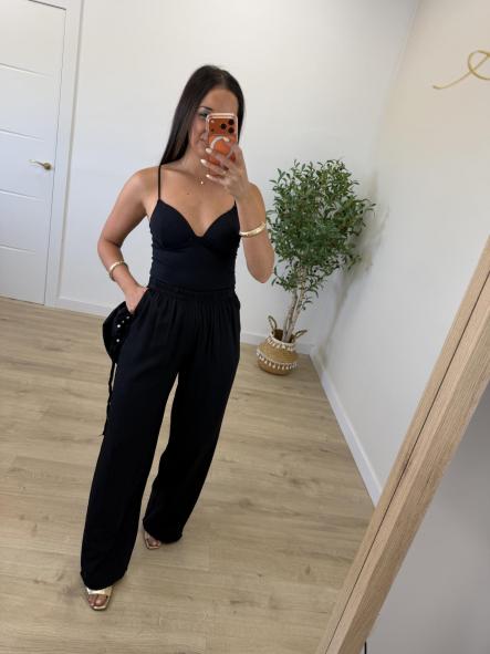 Pantalón Tachuelas Negro [3]