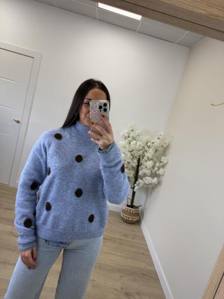 Jersey Celestito y Chocolate [2]