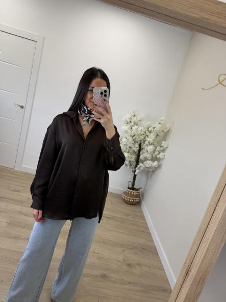 Camisa Tamara Chocolate [2]