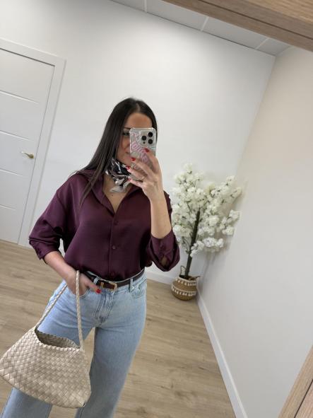 Camisa Tamara Granate