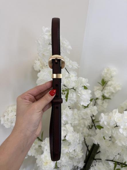 Cinturón Chocolate Piel