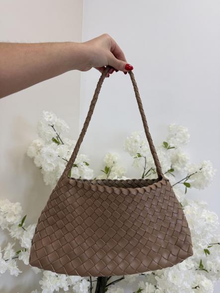 Bolso Trenza Camel