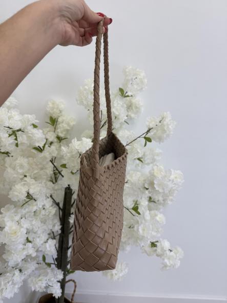 Bolso Trenza Camel [3]