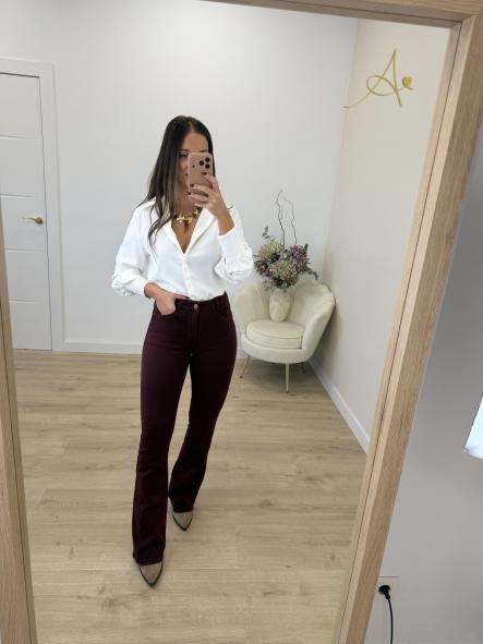 Jeans Faja Granate Impecable [5]