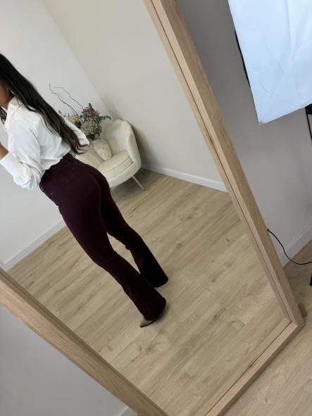 Jeans Faja Granate Impecable [6]