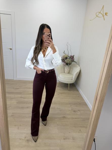 Jeans Faja Granate Impecable [4]
