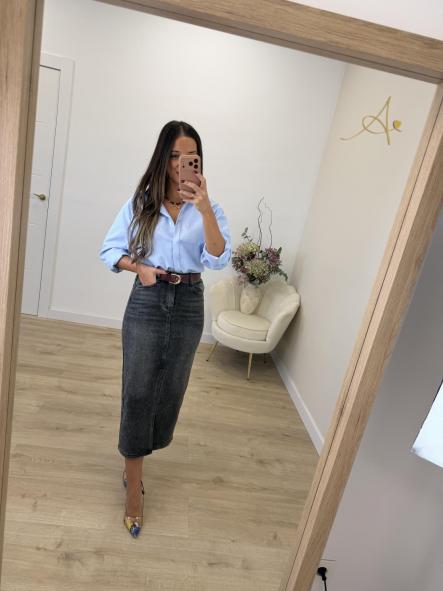 Falda Denim Gris [2]