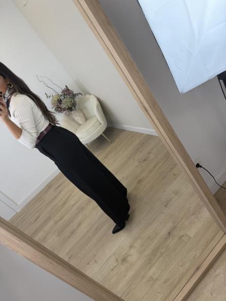 Pantalón Negro Palazo [2]