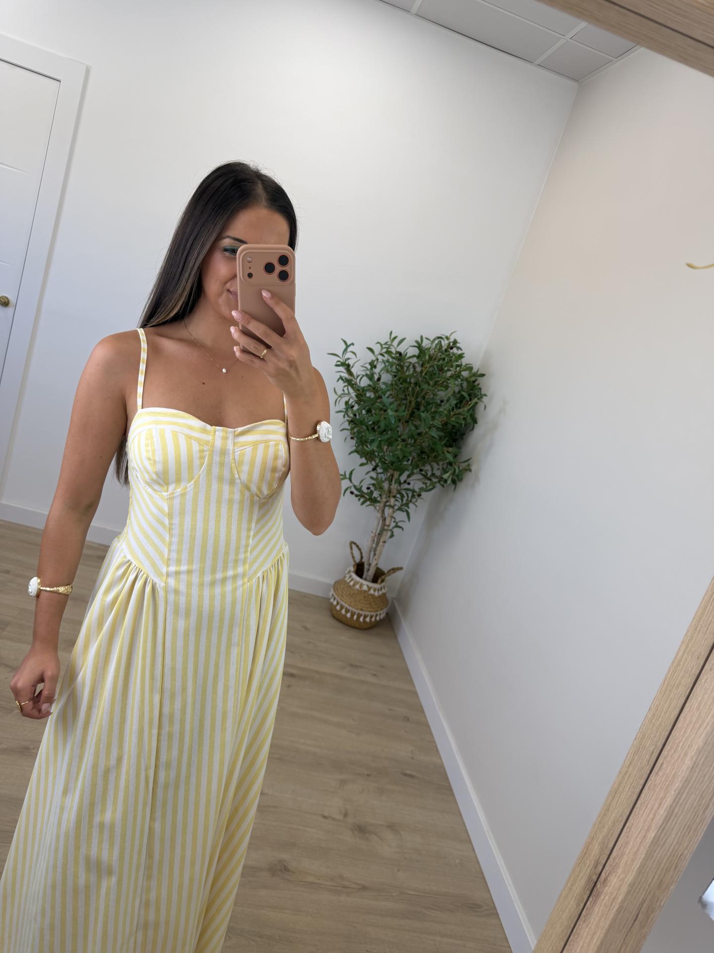Vestido Cádiz Amarillo