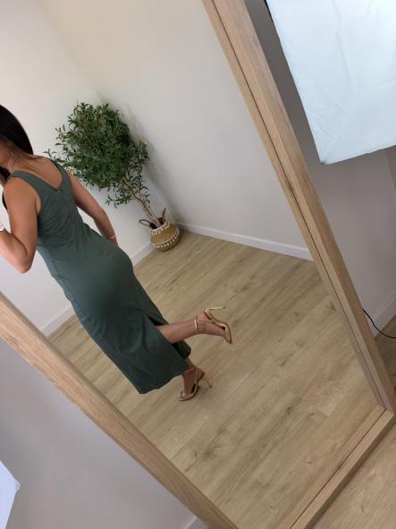 Vestido Fabiola Verde Botella [3]