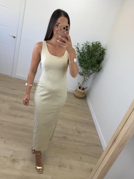Vestido Fabiola Camel [1]