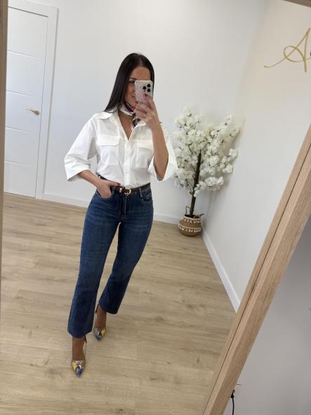 Jeans Faja Flare 2001 Push Up  Etiqueta Roja [4]