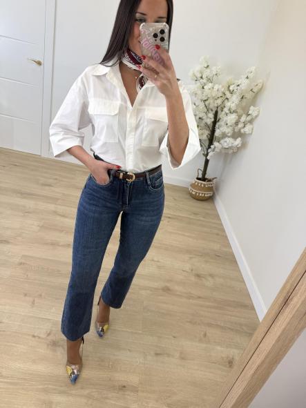 Jeans Faja Flare 2001 Push Up  Etiqueta Roja [2]