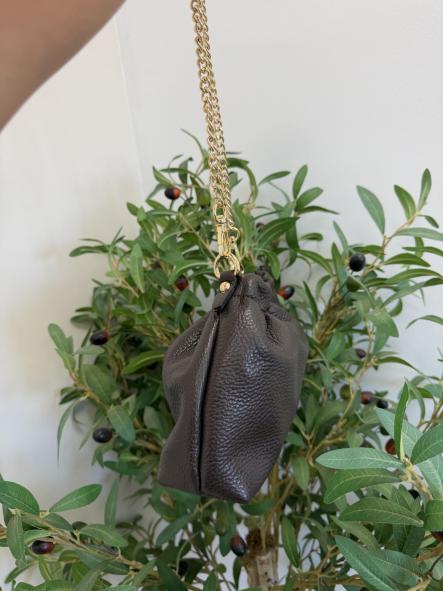 Bolso Precioso 100% Piel Chocolate [1]