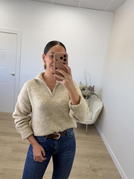 Jersey Camel Cremallera [0]