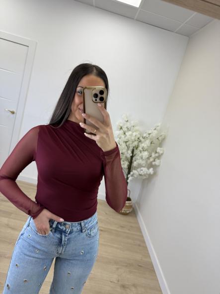 Body Burdeos Gasa [0]