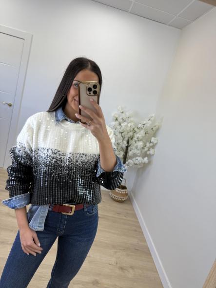 Jersey Negro Reflejos [0]