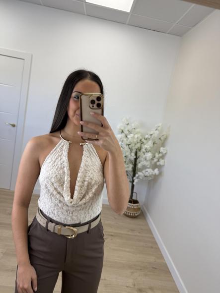 Body Choker Beige [0]