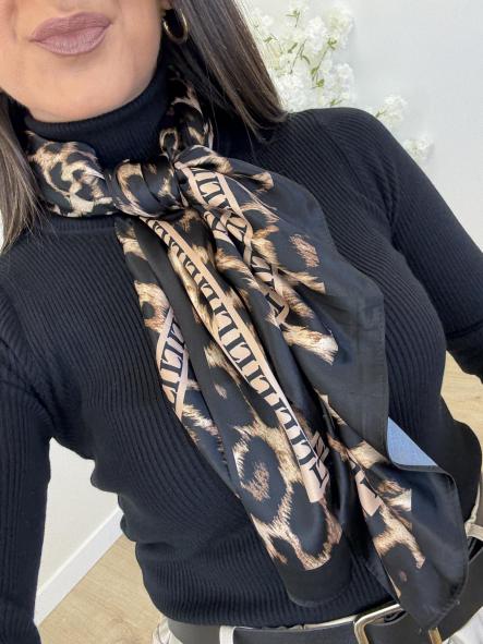 Pañuelo Print Negro [0]