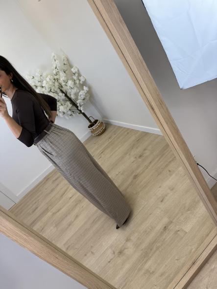 Pantalón Cuadritos Tierra [3]