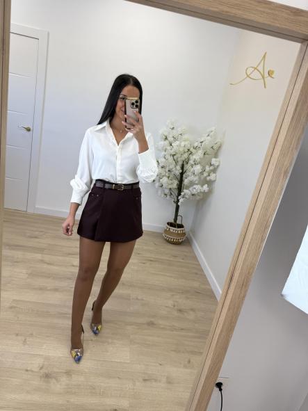 Falda/Pantalón Granate [4]