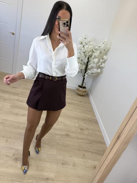 Falda/Pantalón Granate [3]