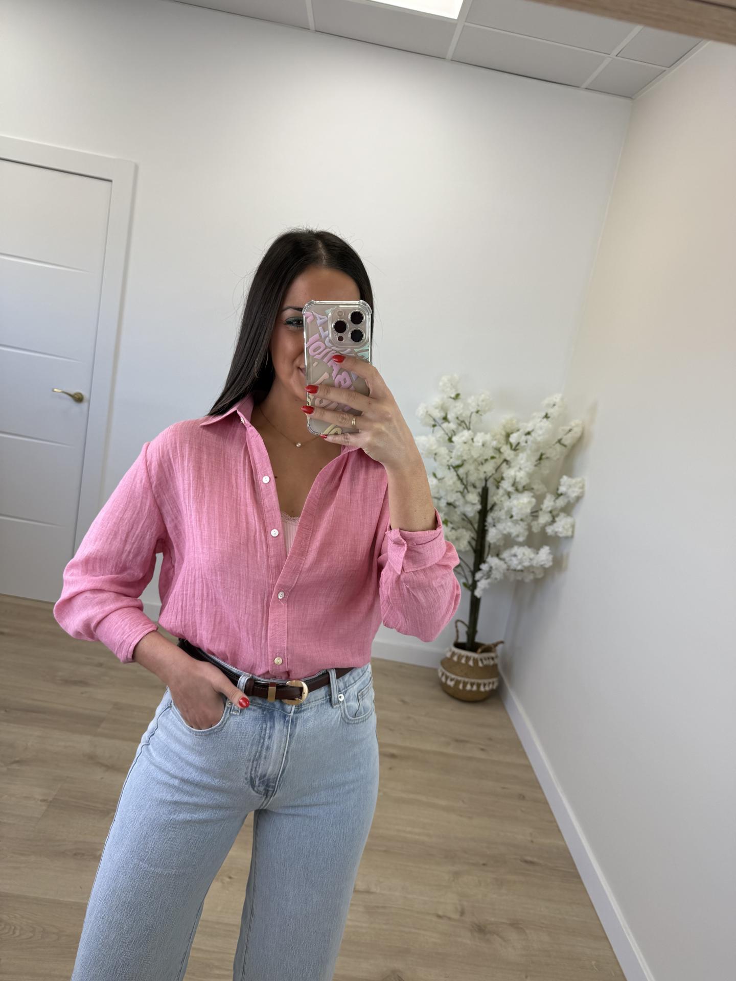 Camisa Julieta Fresa