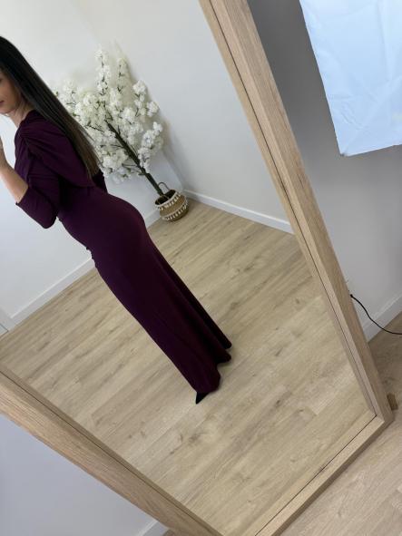 Vestido Granate Pedrería  [3]